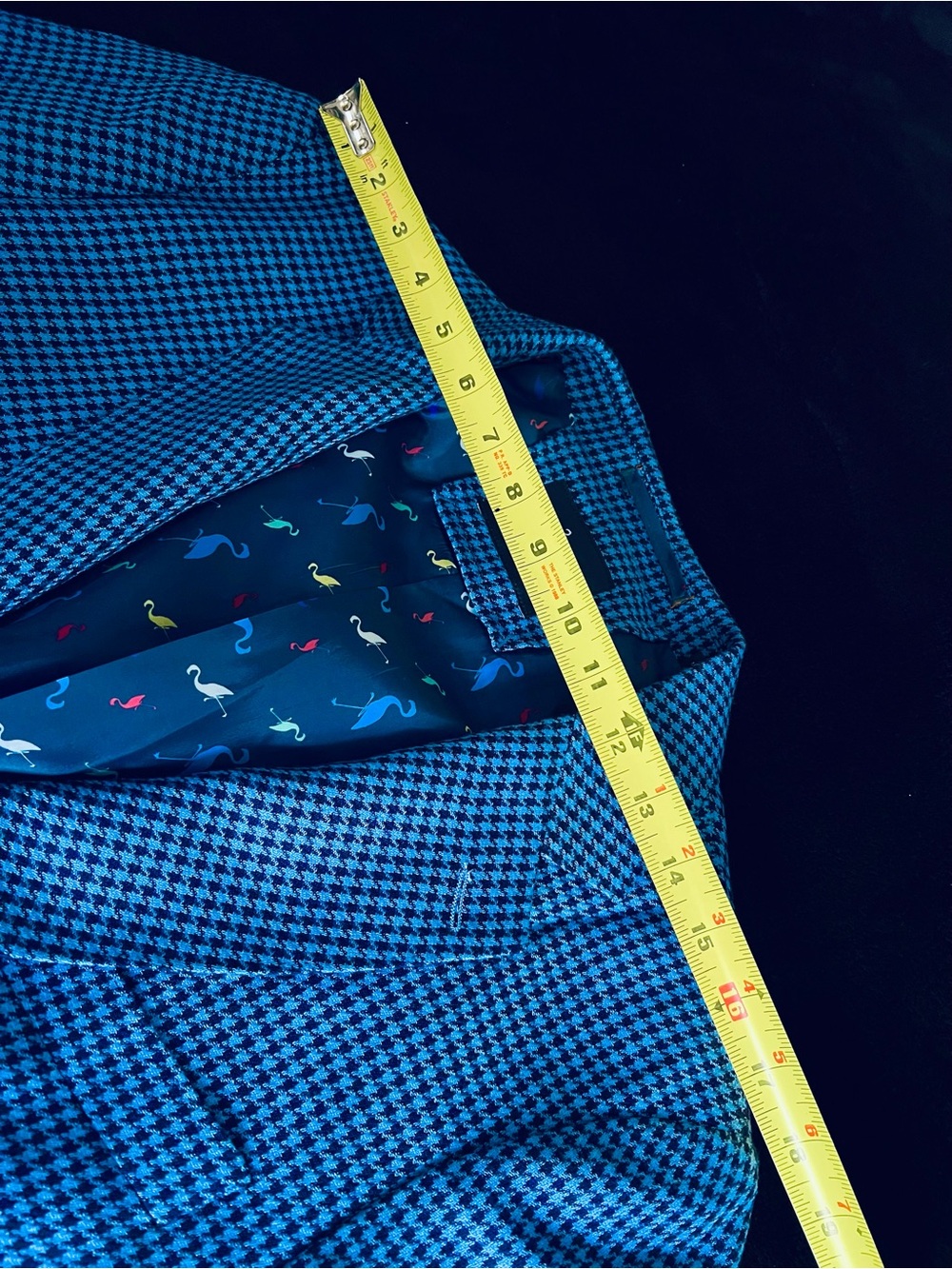 TailorByrd Blue Houndstooth Sport Coat - Picture 5 of 11